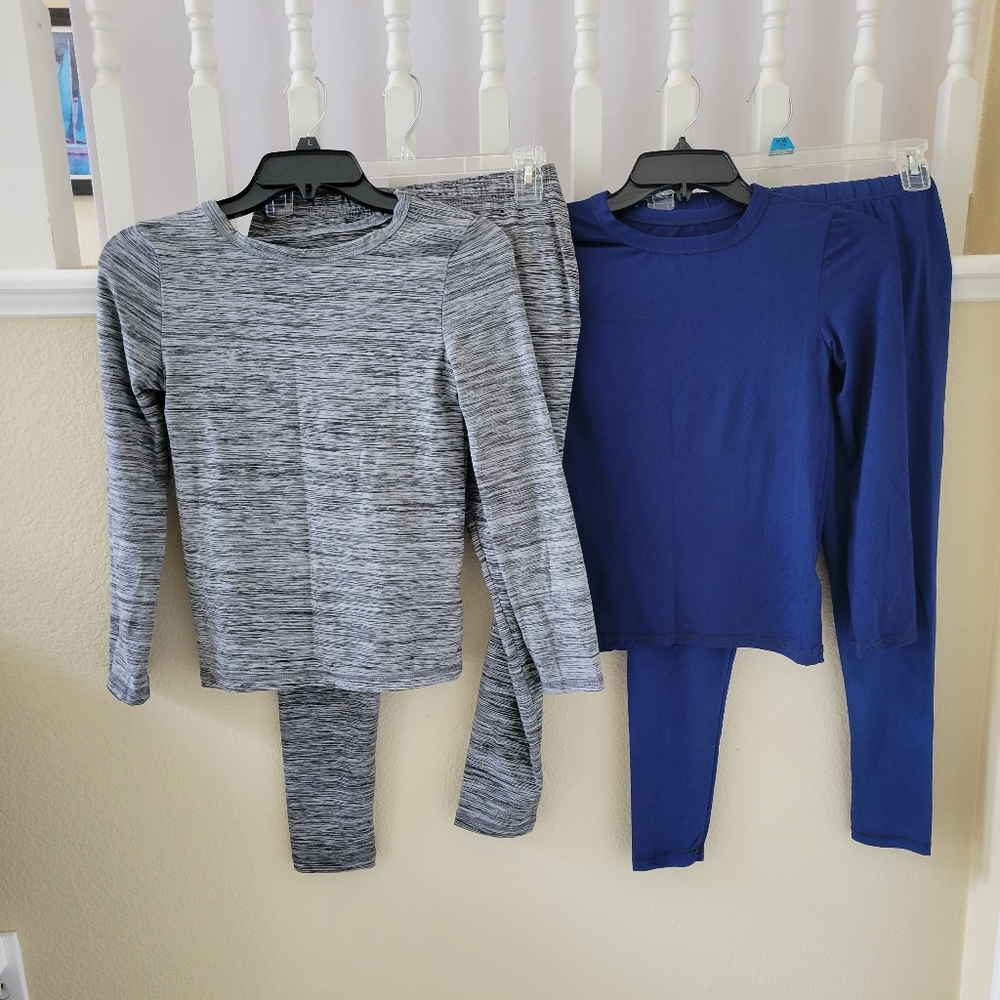 Boy's Base Long-sleeve Top and Pants Sets